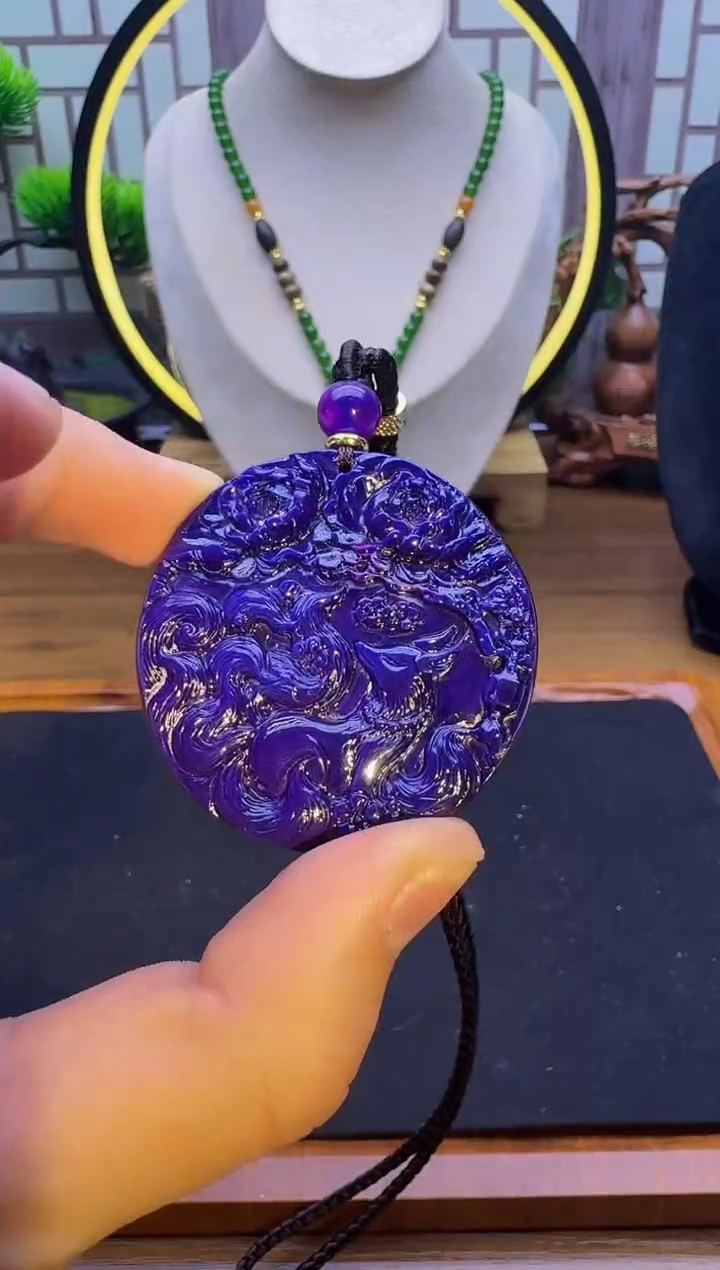 苏纪石（舒俱来）14K金镶嵌颈饰YC13       