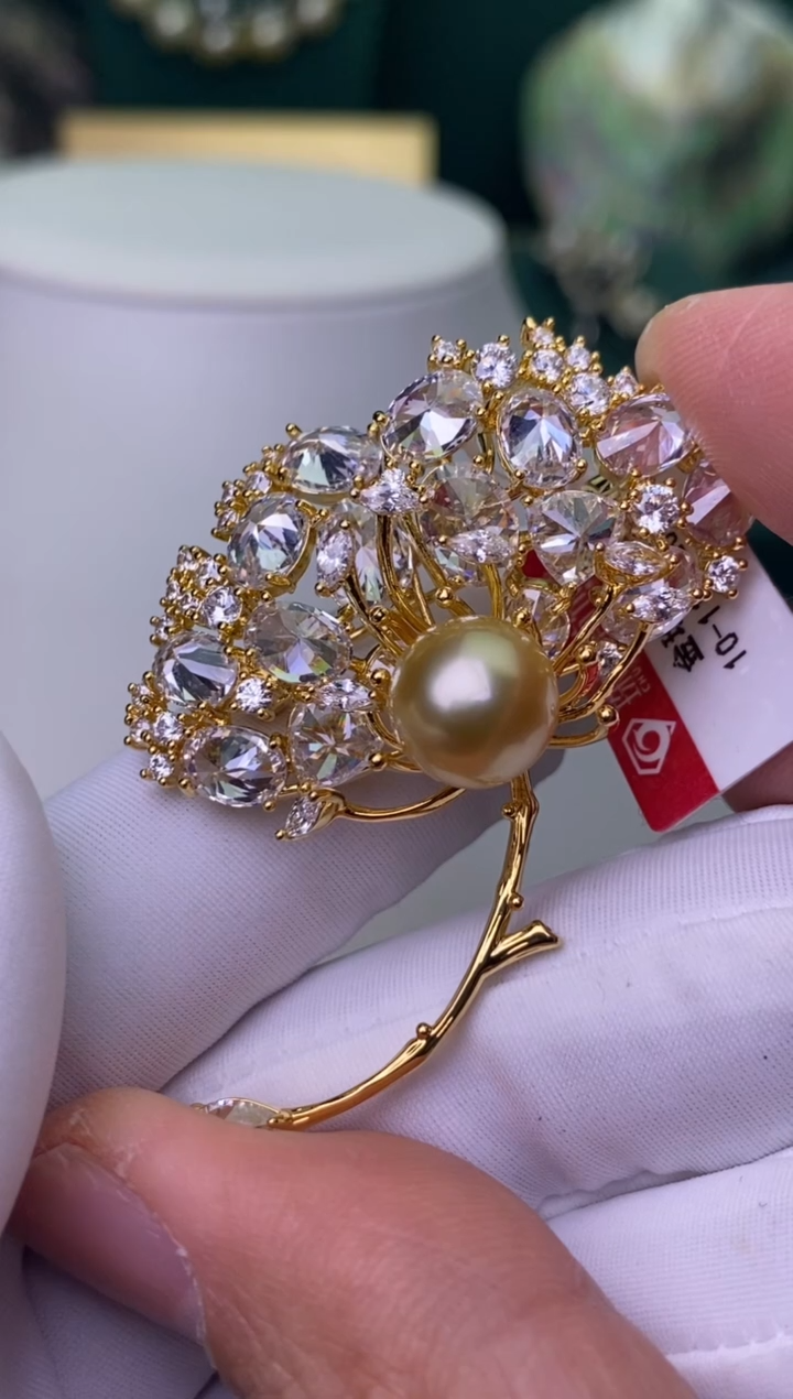 【闪购商品】海水珍珠胸饰未镶嵌10-11