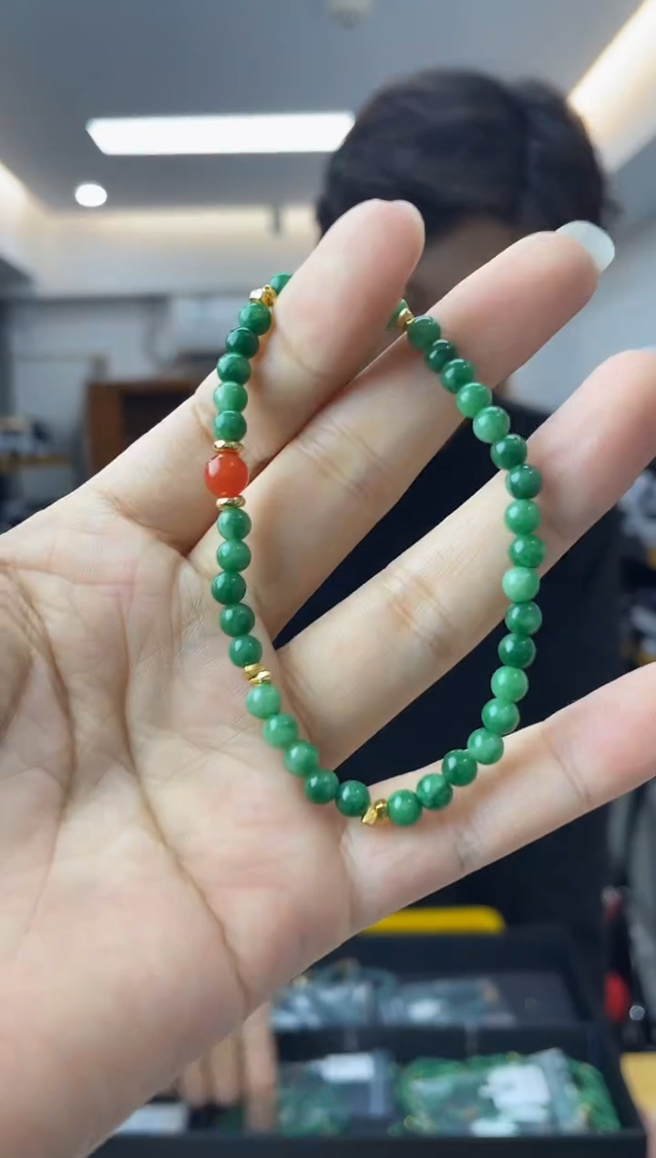 【闪购商品】翡翠手链未镶嵌多样性一件发货