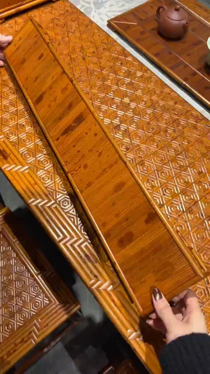 竹初**月湘妃竹晾杯架福建妃