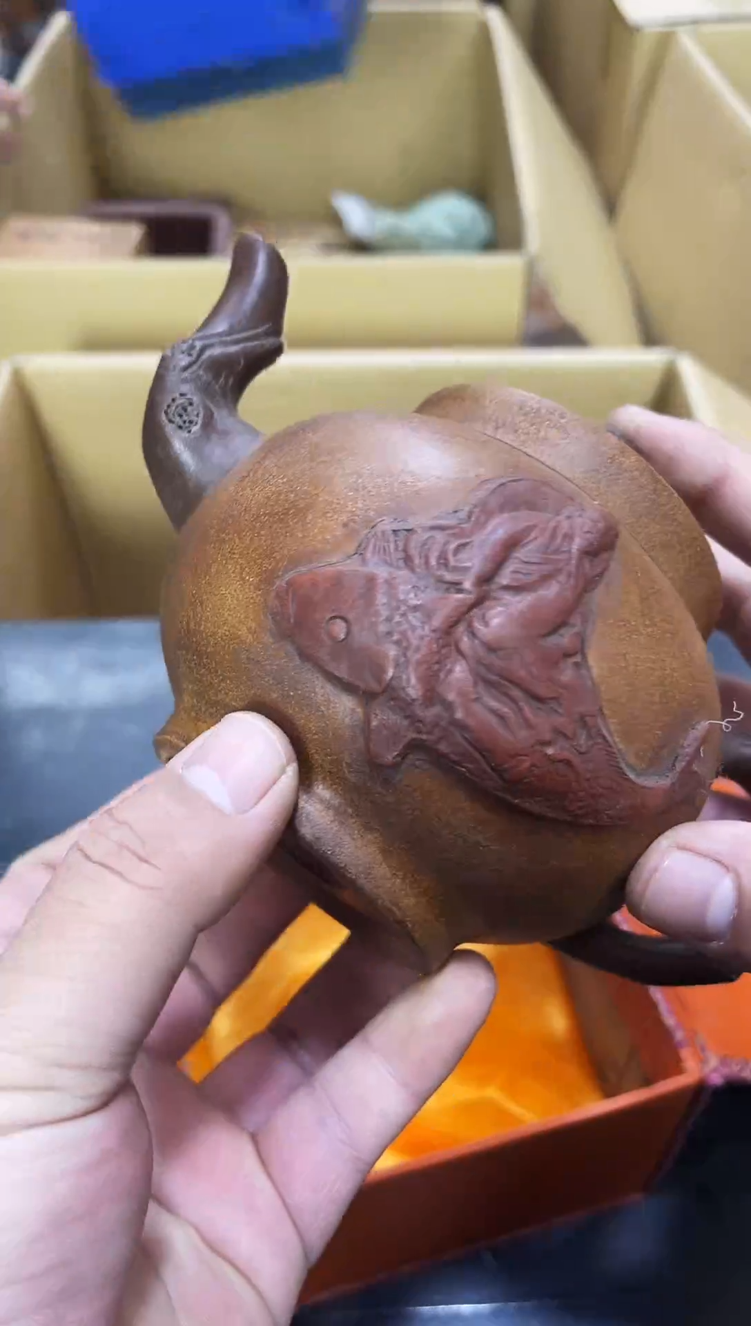 如图所示 阁集工艺品