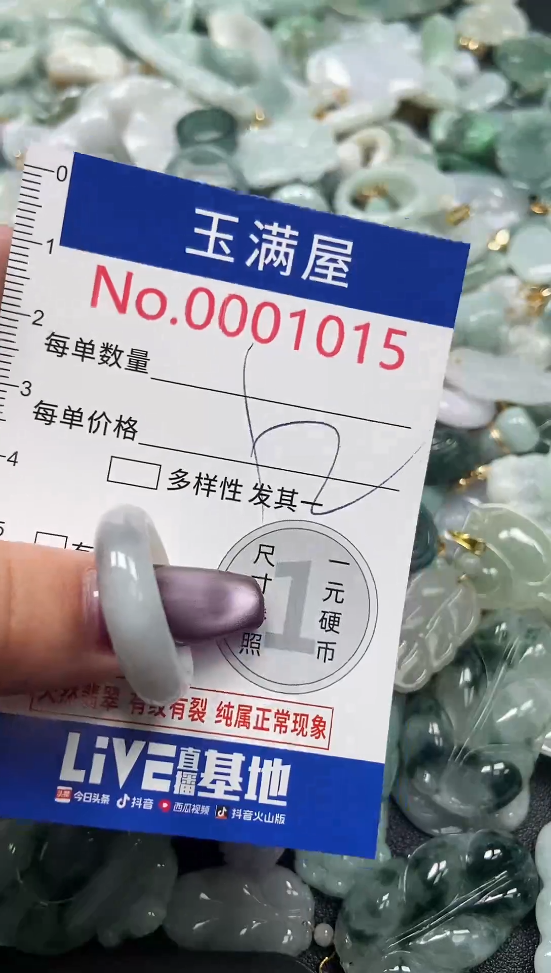 颈饰未镶嵌翡翠1015