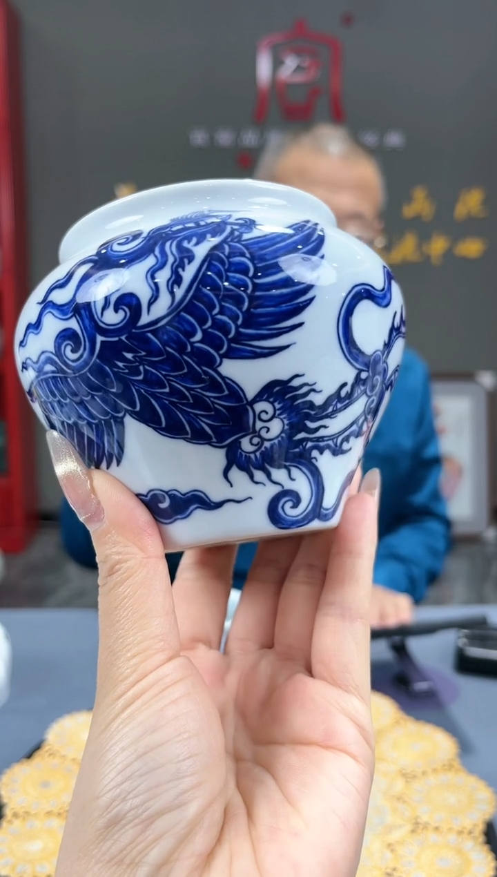 【闪购商品】官窑瓷画院431官窑瓷画院凤凰水洗