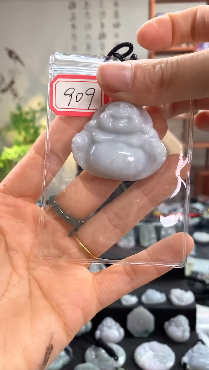 【闪购商品】翡翠颈饰未镶嵌佛公909