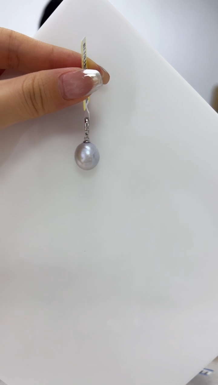 【闪购商品】淡水珍珠DA银S925镶嵌吊坠 B661