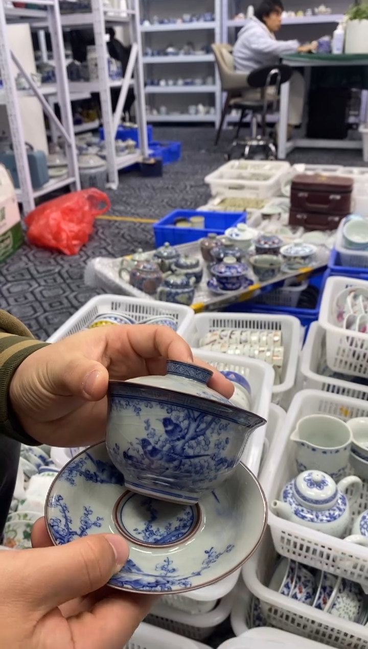 摆件陶景德陶瓷茶具容量约150