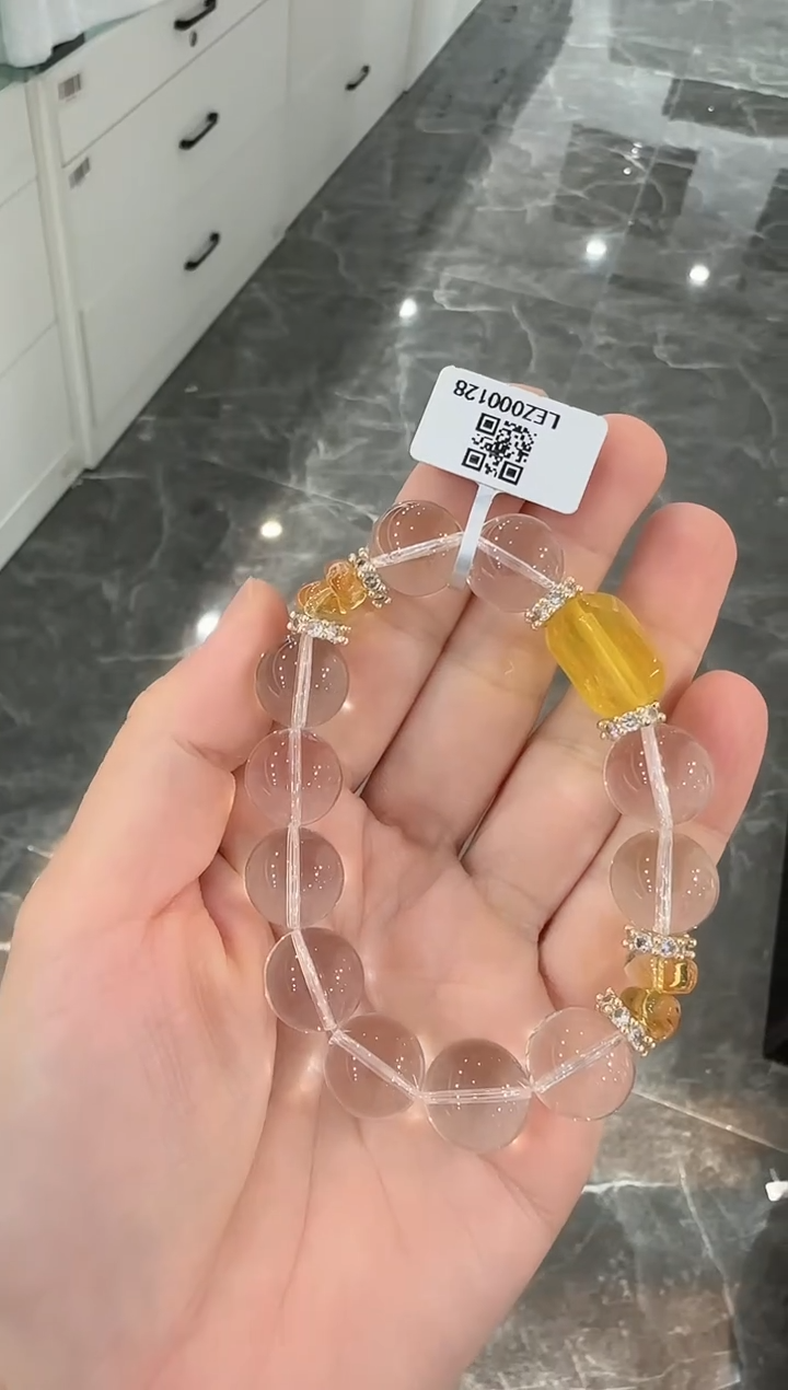 水晶手串未镶嵌手串