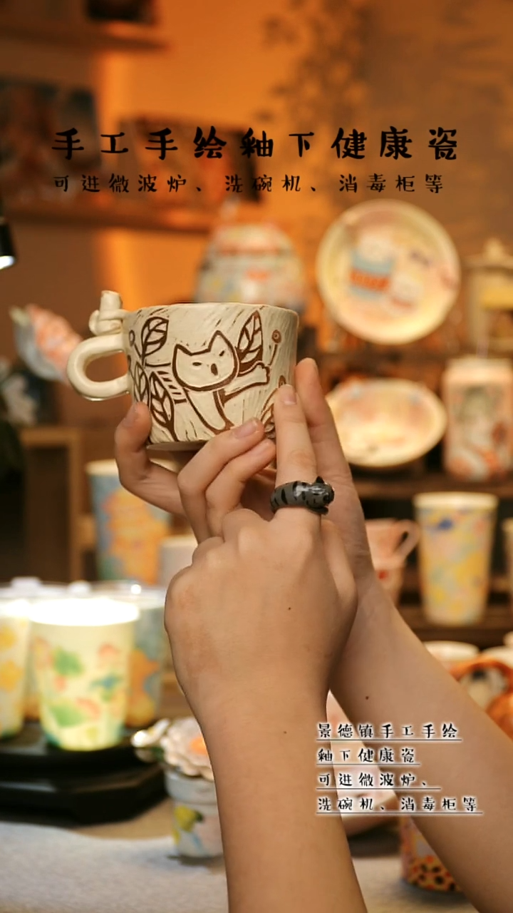 【闪购商品】景德镇高温釉下彩&A623