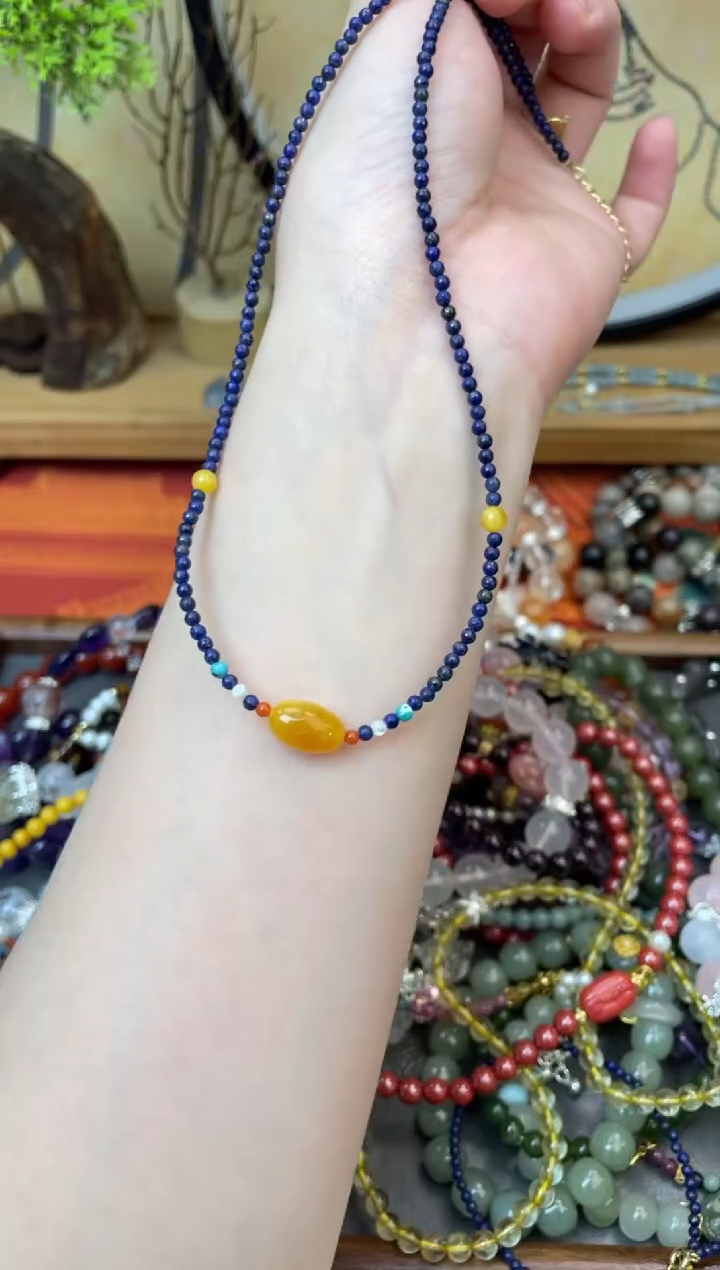 【闪购商品】青金石项链未镶嵌315