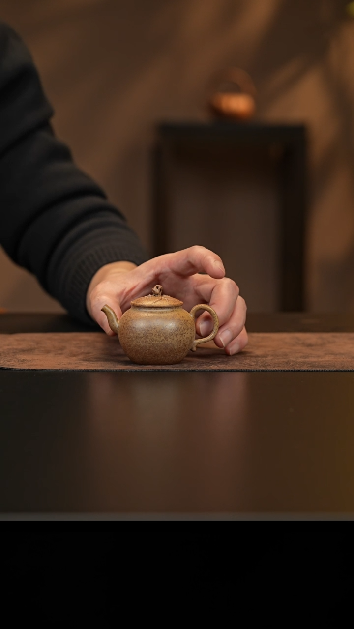 【闪购商品】紫砂茶壶允禾斋wyst 段泥柴烧 秀竹 80cc