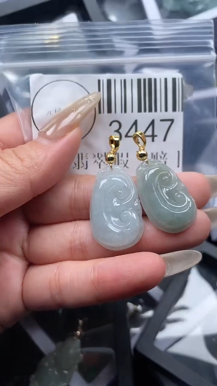 颈饰未镶嵌翡翠3447