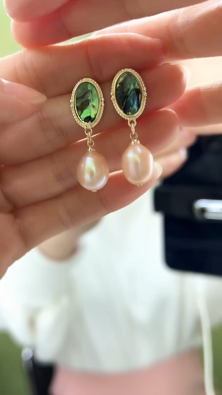 铁合金木质耳环 xiangliang