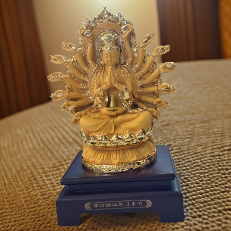 千手工艺品摆件树脂陶瓷