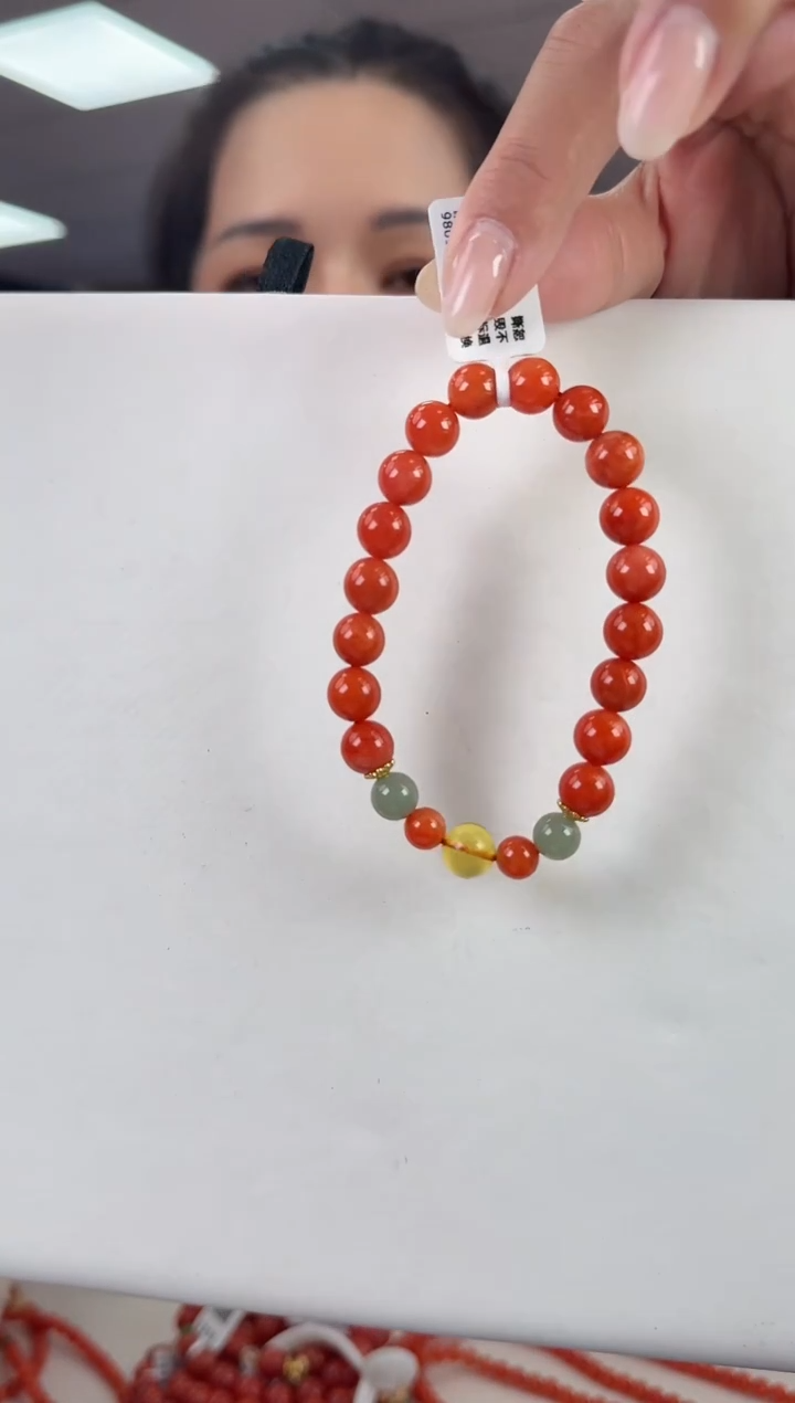 未镶嵌珠串南红玛瑙多样发其一/9/980962099