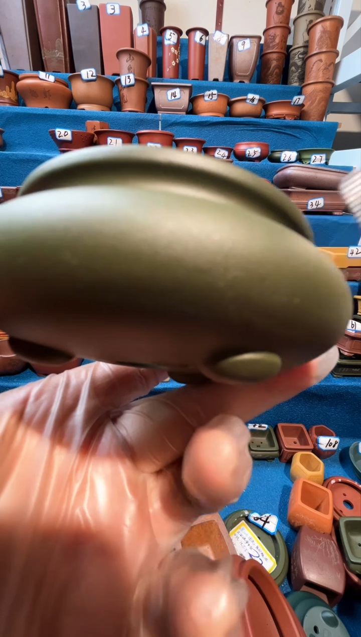 【闪购商品】紫砂紫砂花盆5.5*2.5