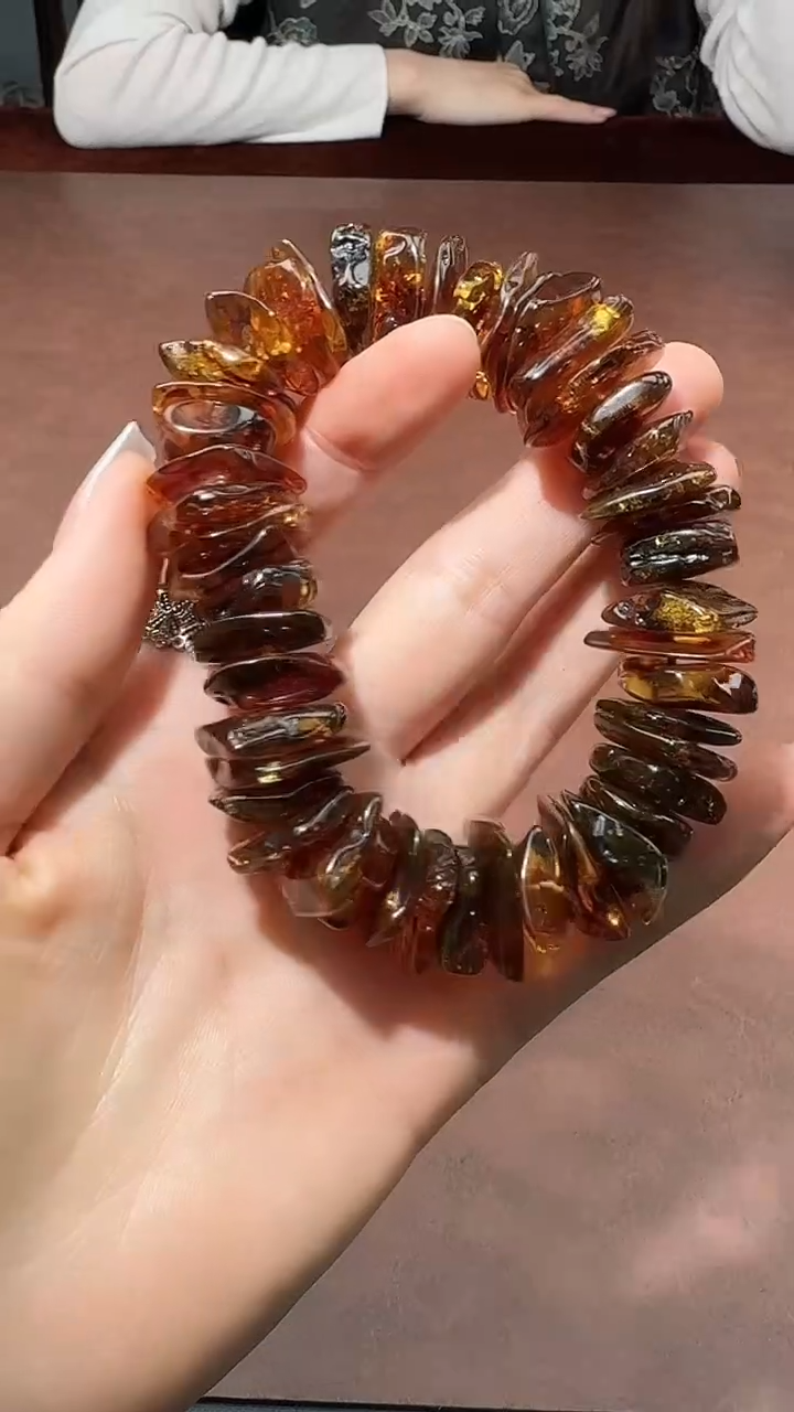 手链琥珀未镶嵌  艾200 多样性发货其一