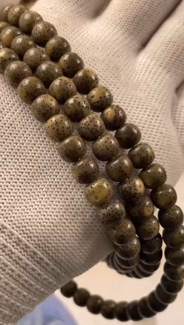 【闪购商品】星月菩提吊坠绿幽灵长串