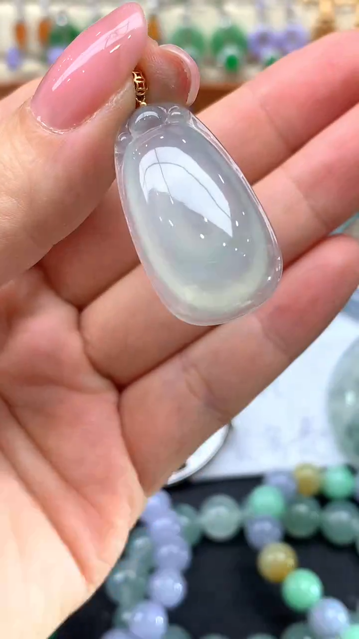 【闪购商品】翡翠颈饰未镶嵌392-天然翡翠