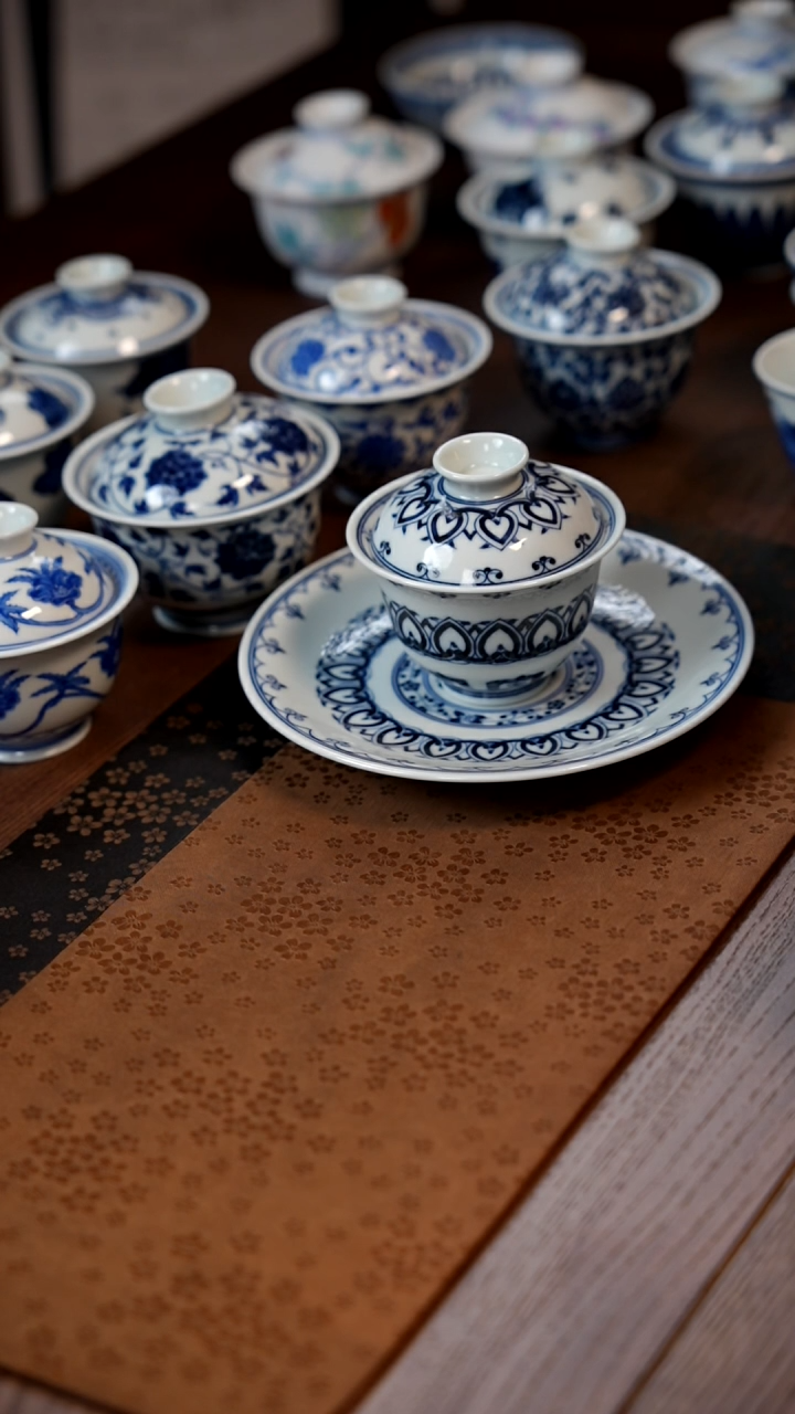 【闪购商品】宝相壶承＋盖碗11111111