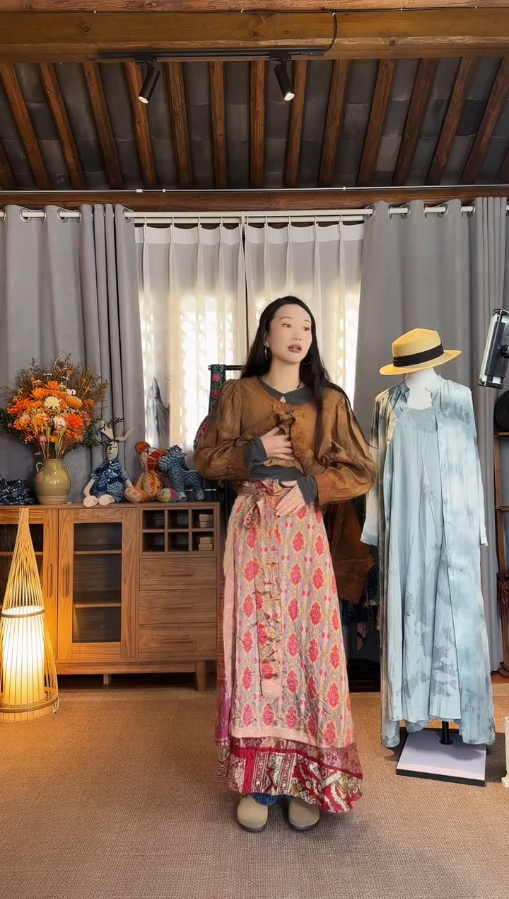 【闪购商品】设计师款丝一片裹裙