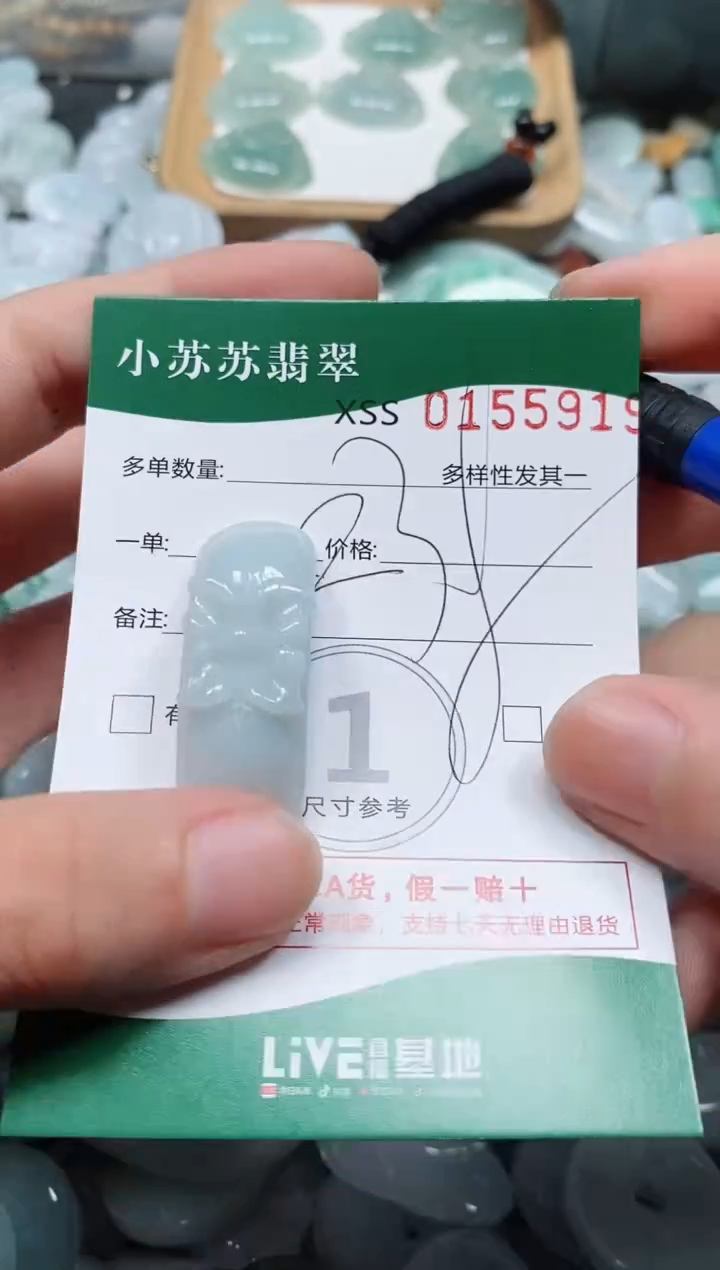 翡翠未镶嵌颈饰闪购商品01559919