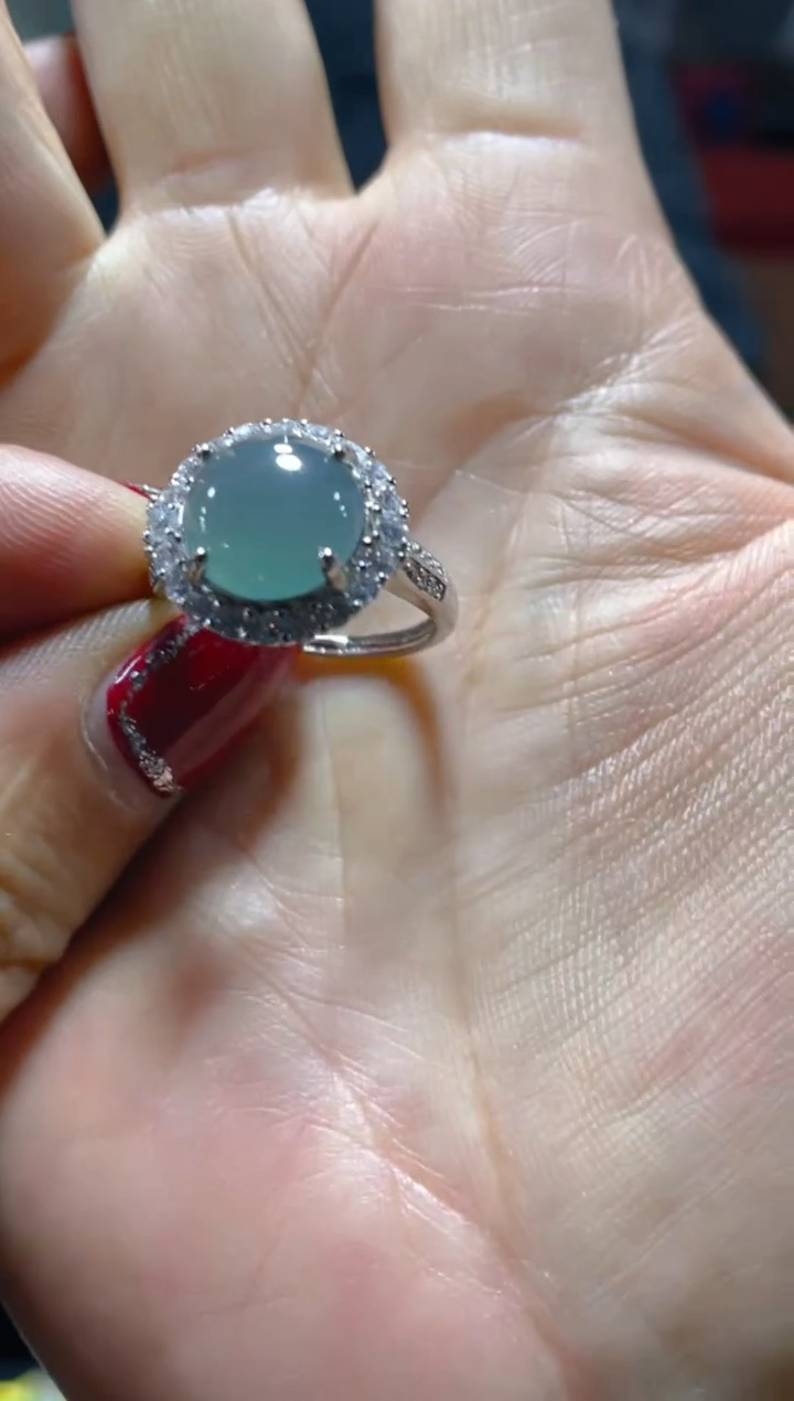 【闪购商品】翡翠戒指未镶嵌天然A货翡翠 假一赔四