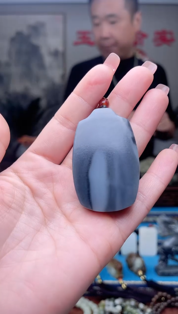 和田玉未镶嵌挂件1