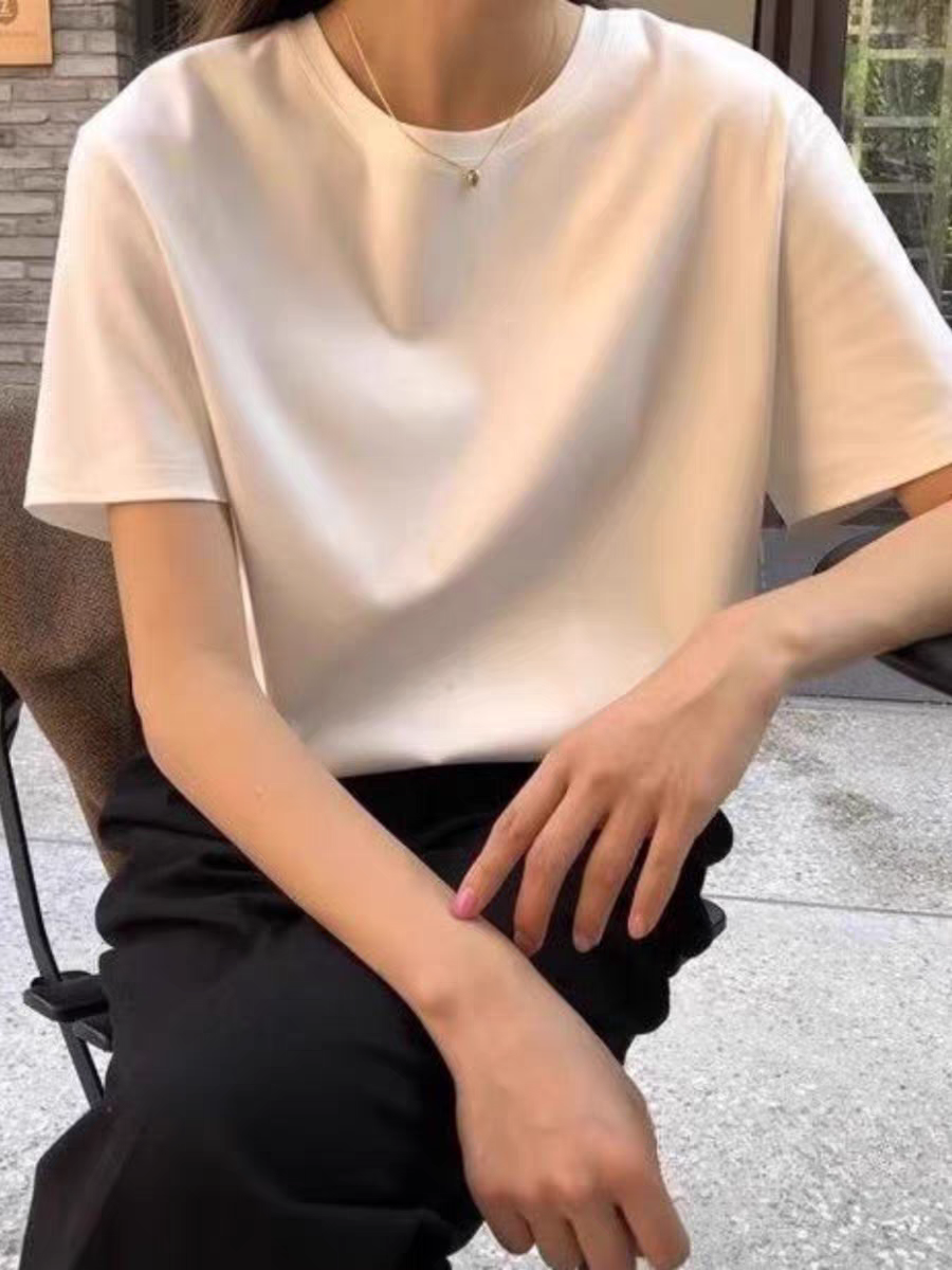BO 东大门休闲新款质感半袖 T恤