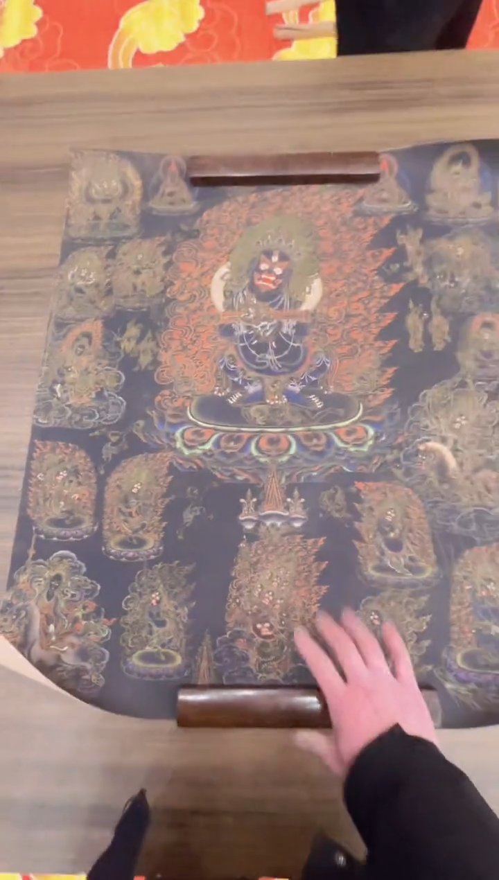 卷轴画唐卡16023