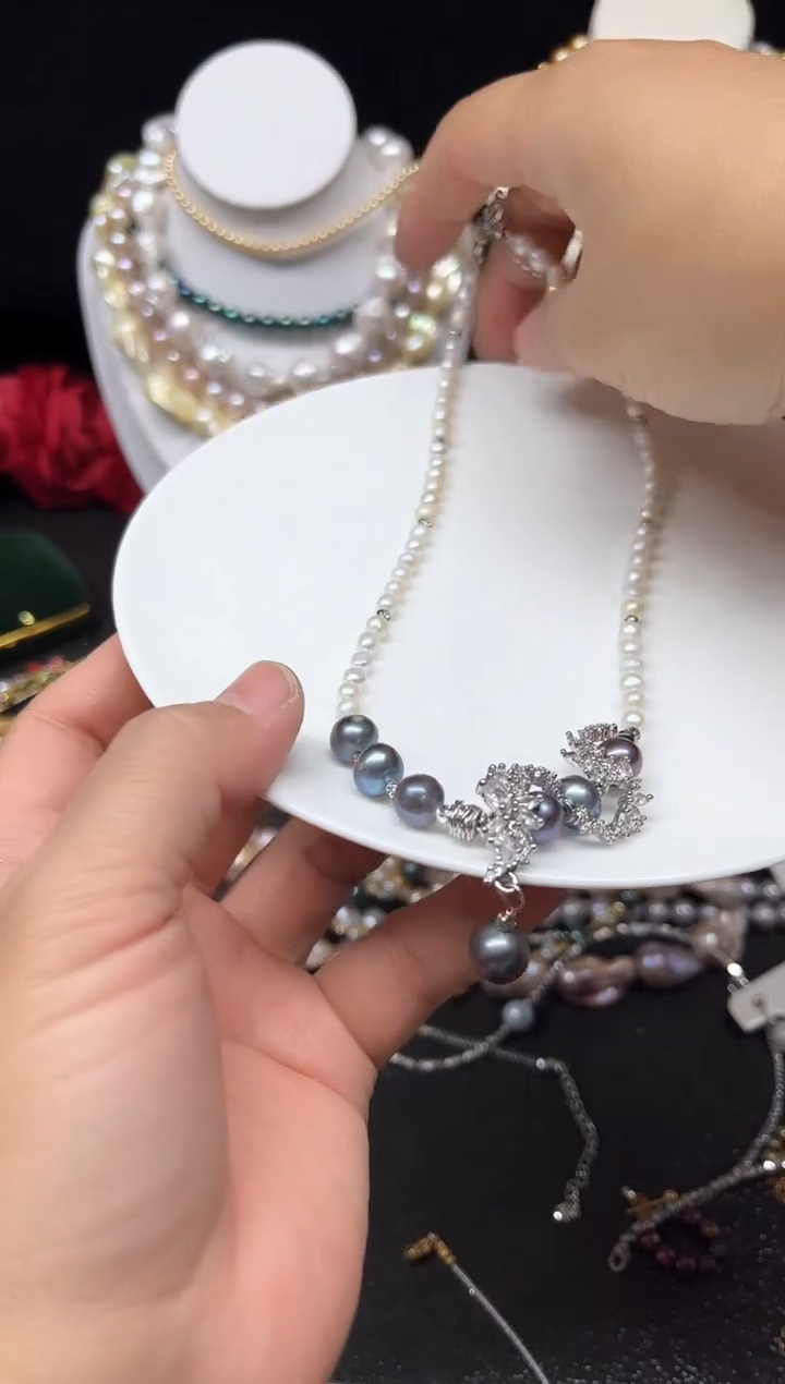 【闪购商品】淡水珍珠颈饰未镶嵌多人