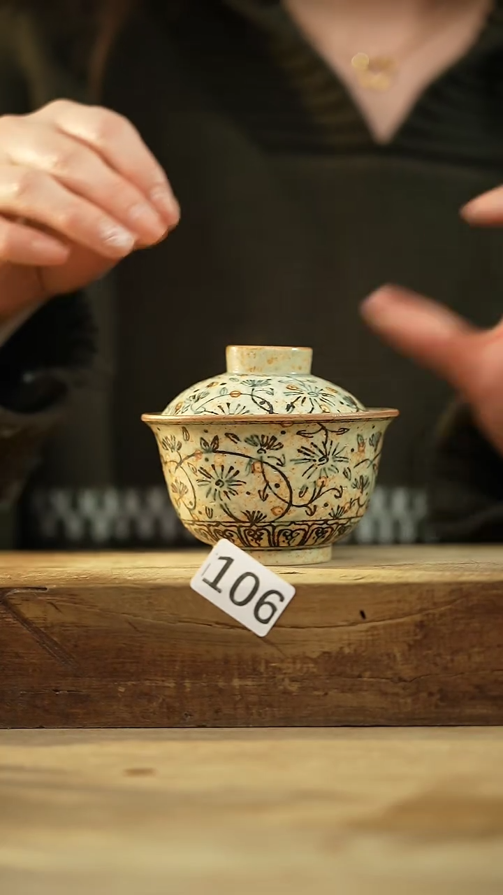 【闪购商品】瓷片高古青花系列·沐音设计师款/