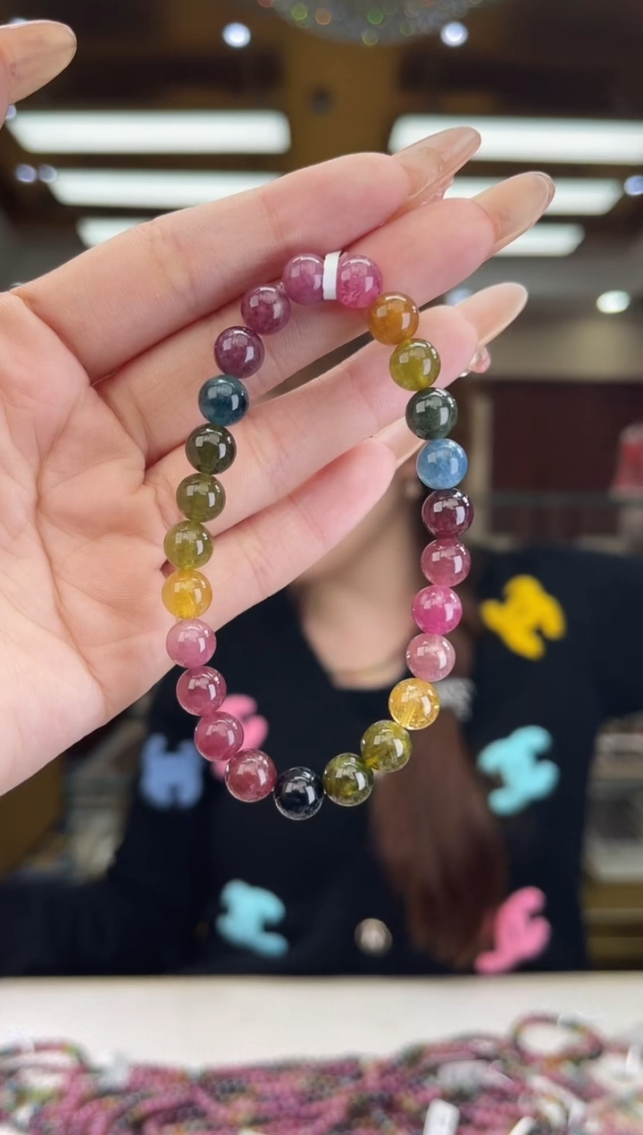 【闪购商品】碧玺/未镶嵌7mm+碧玺单圈多样性发货18