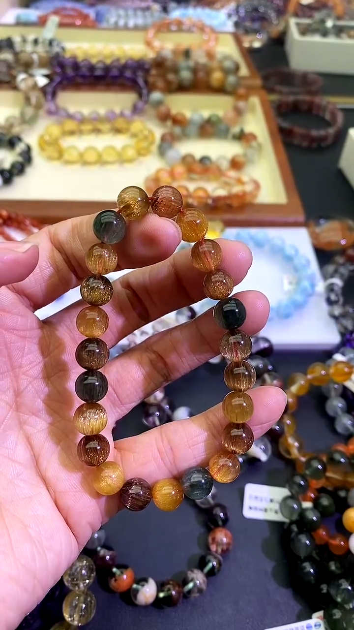 【闪购商品】水晶手链未镶嵌彩发晶