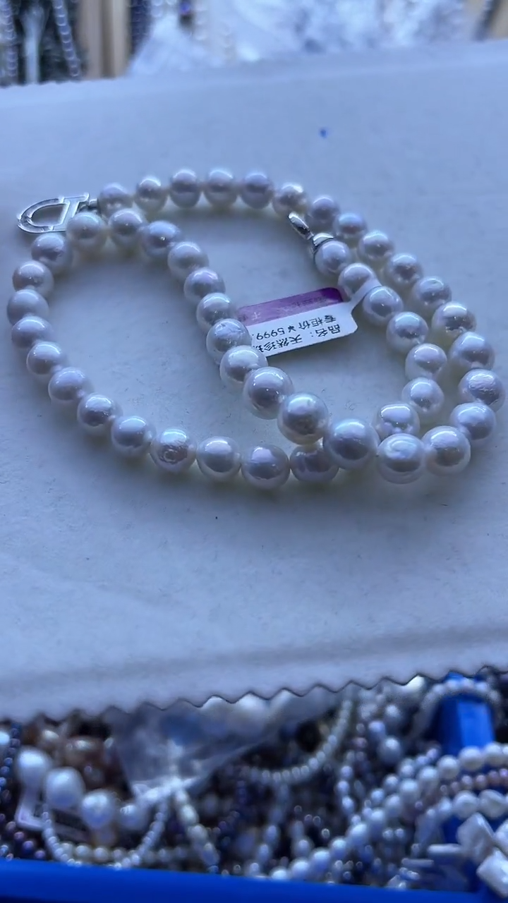 【闪购商品】淡水珍珠项链未镶嵌718