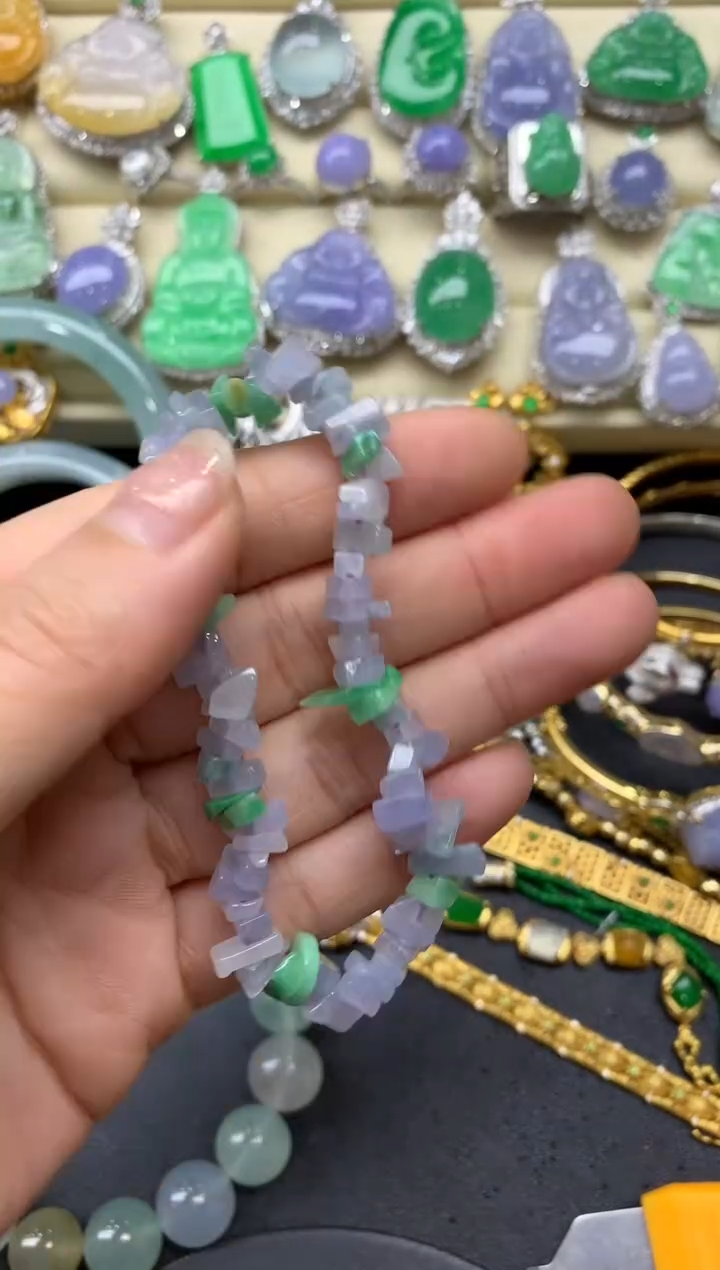 【闪购商品】翡翠手链未镶嵌257-中国好珍宝