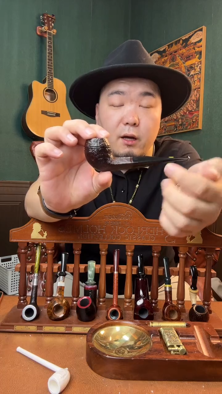 石楠木木雕款意大利进口石楠木烟斗