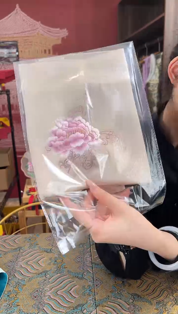 【闪购商品】刺绣苏绣100桑蚕丝大披肩