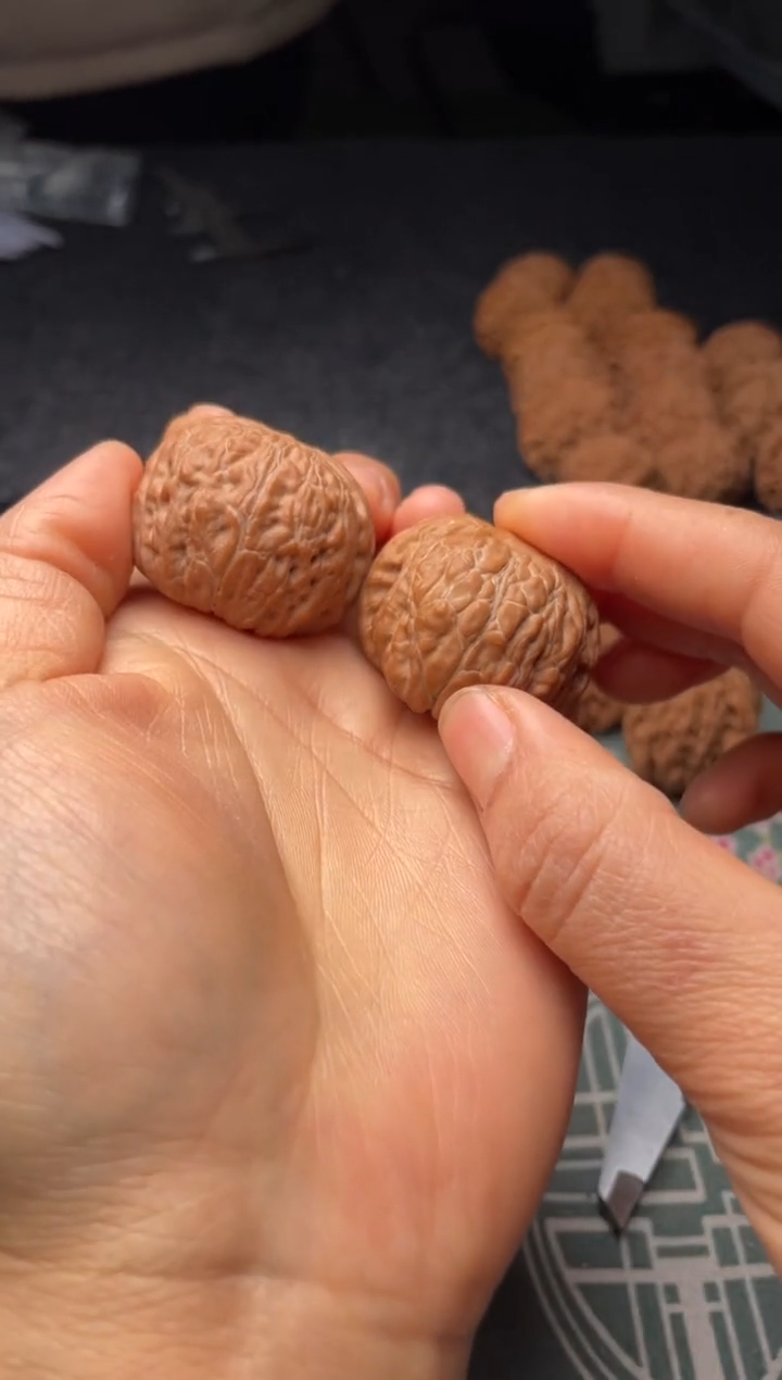 把件文玩核桃w37  平底锅  35尺