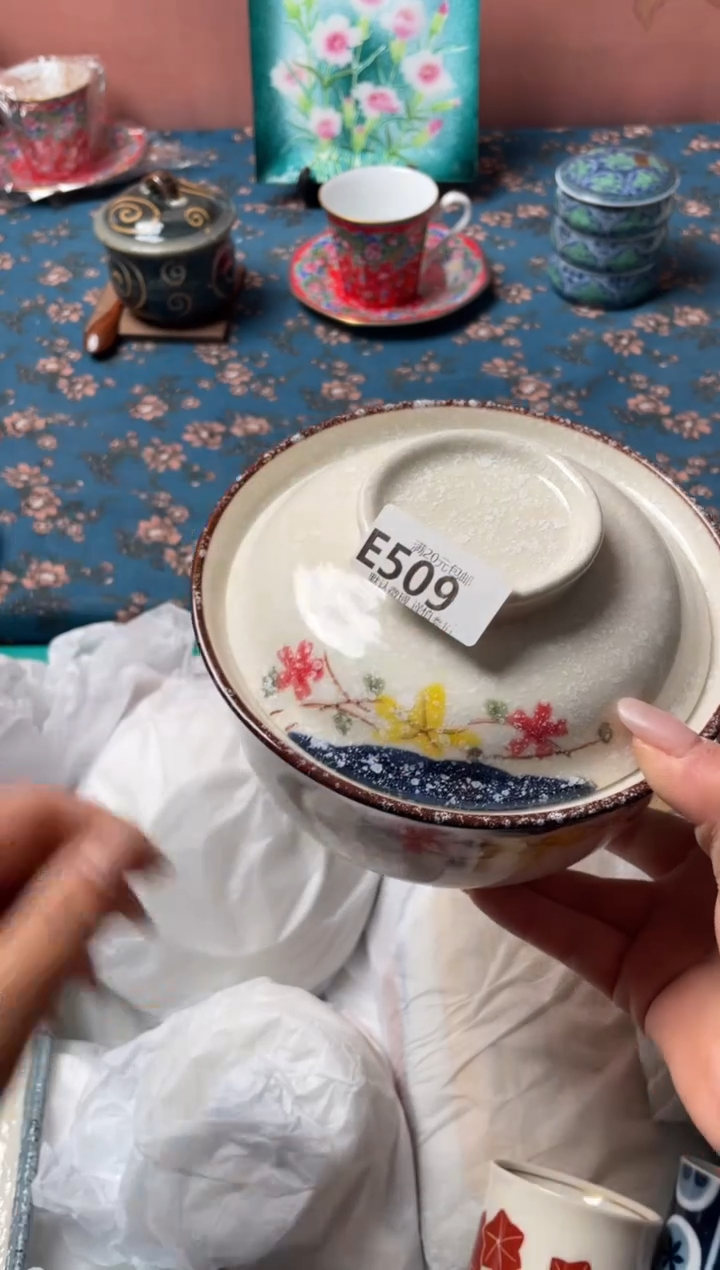 瓷片瓷器瓷器E509