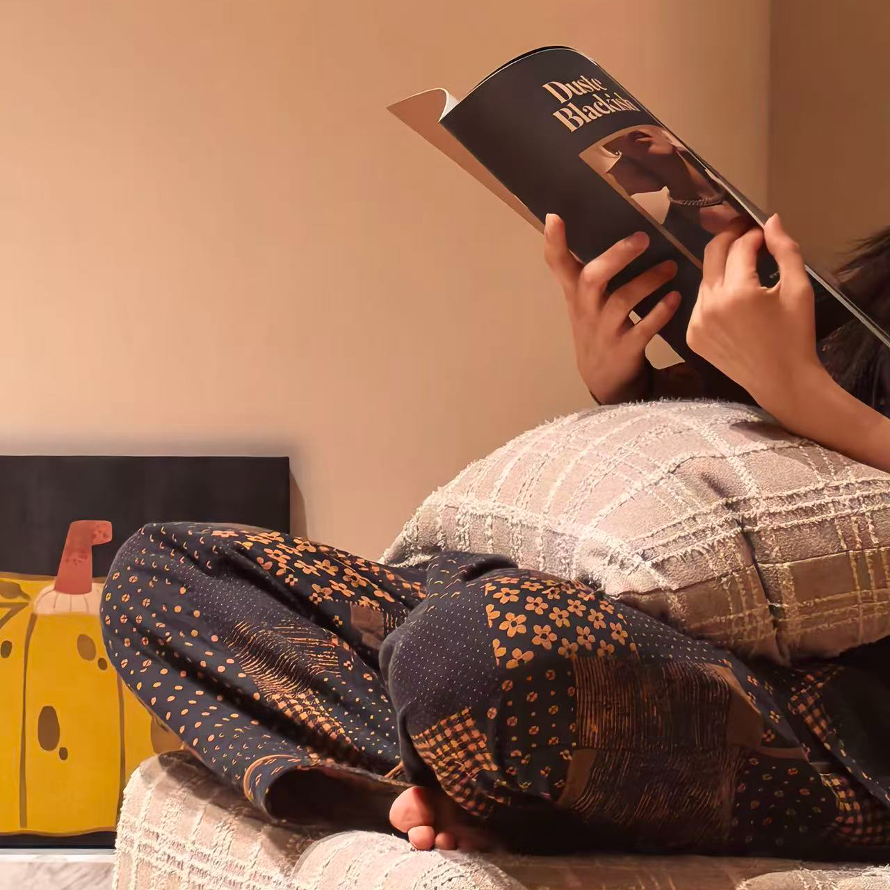 定制定做时尚常规款长袖男女士睡衣家居服套装