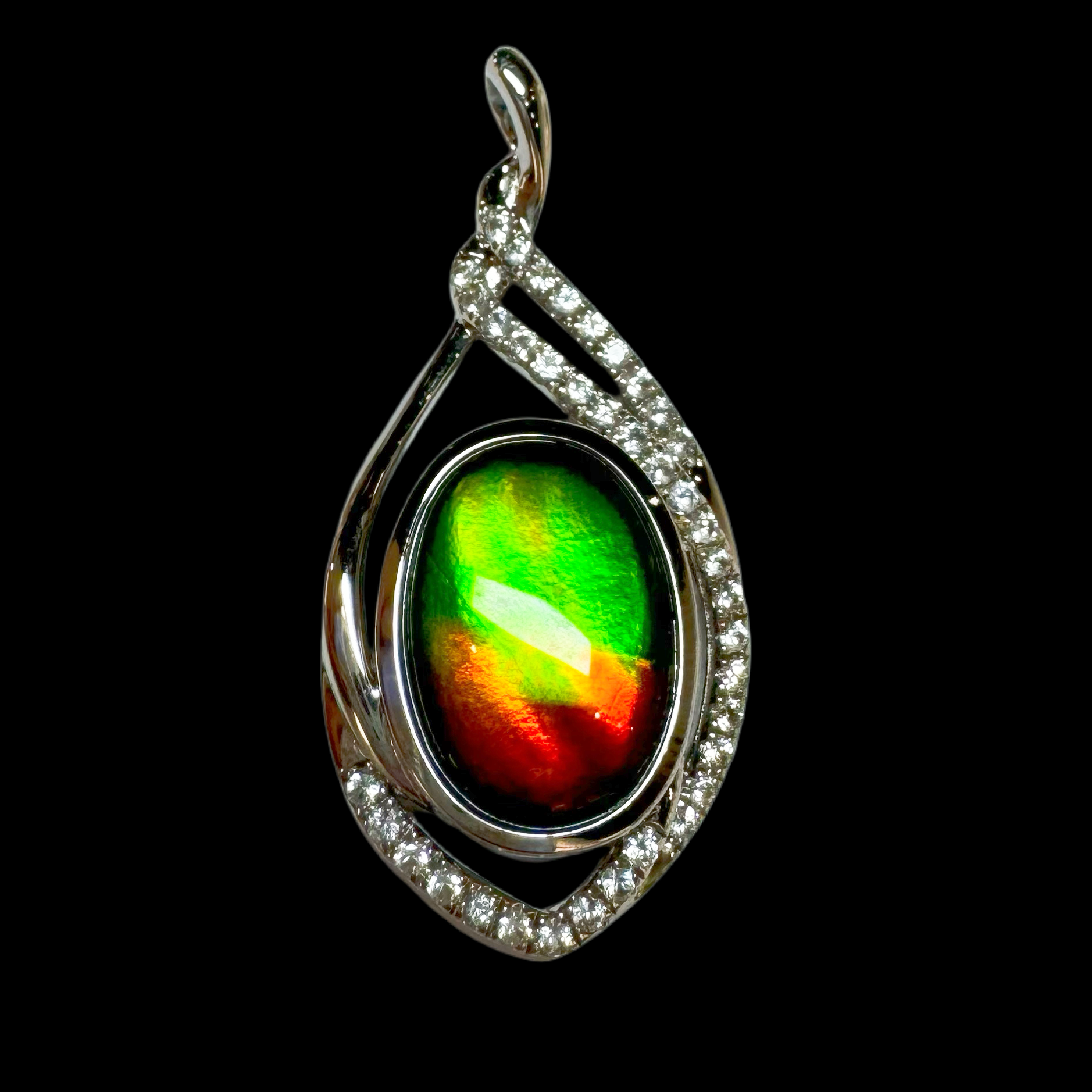 【斑彩石】30.7mm BC 产地：加拿大 贝壳K7