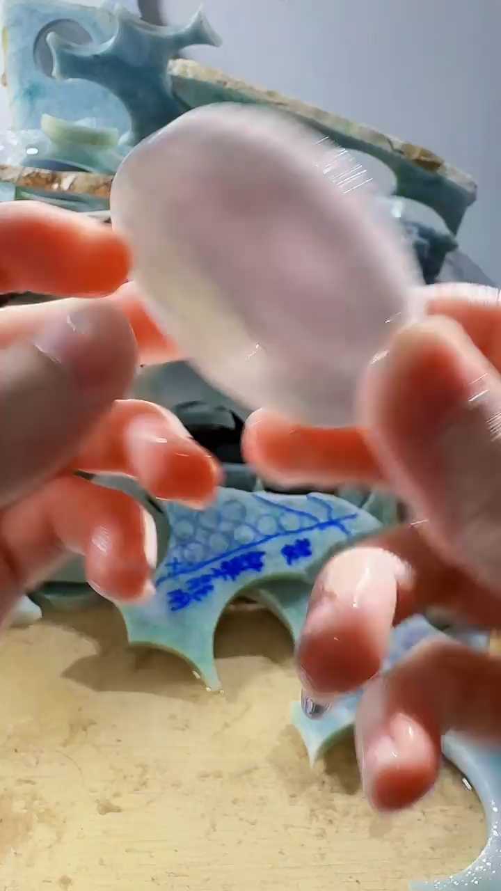 裸石翡翠天然缅甸翡翠2043