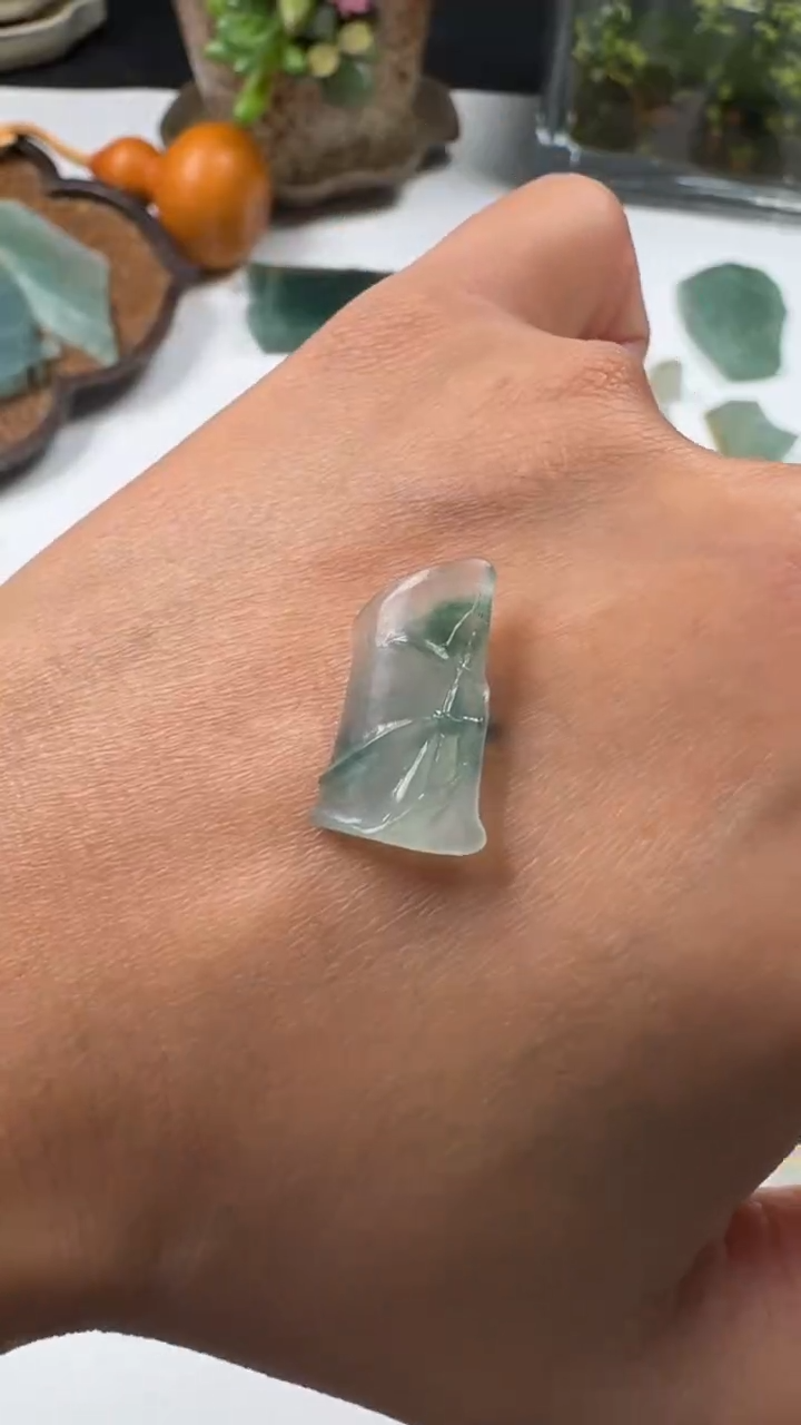 【闪购商品】定制翡翠未镶嵌竹节