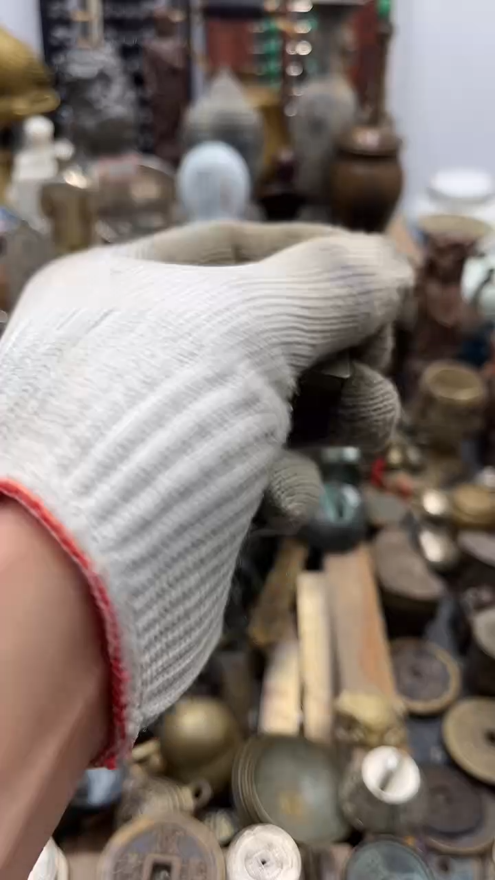 顺**水铜器小物件4个