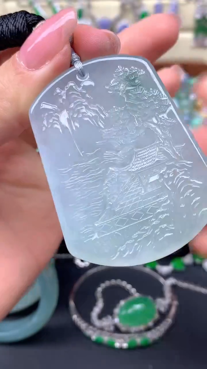 【闪购商品】翡翠颈饰未镶嵌69-天然翡翠