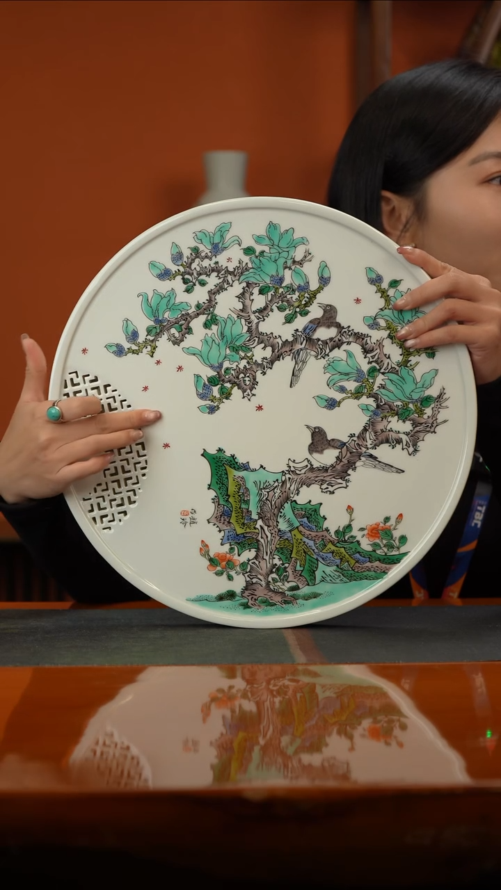 【闪购商品】摆件E193景德镇手工制瓷