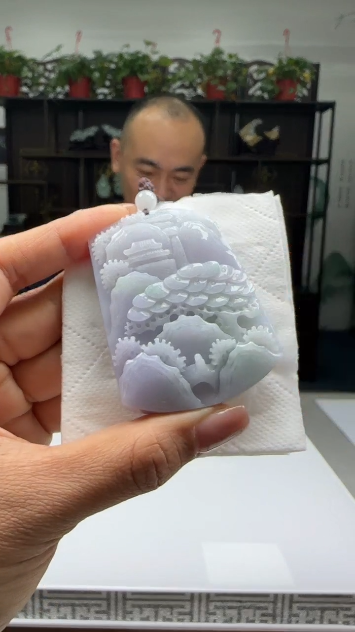 【闪购商品】翡翠颈饰未镶嵌天然翡翠A货吊坠