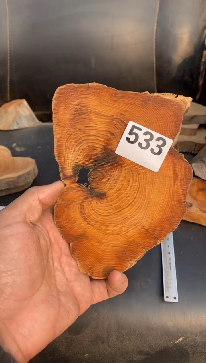 柏木（崖柏）太行陈化崖柏切片!随机（1单1片）533