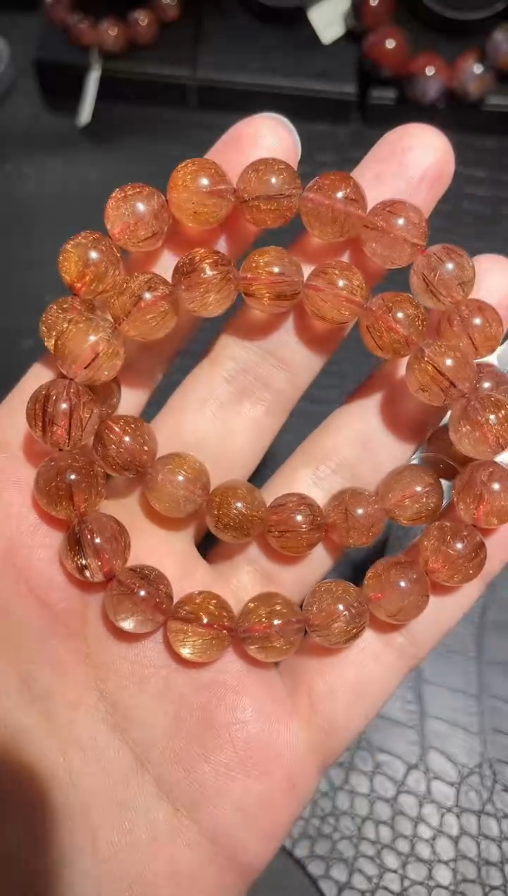 【闪购商品】水晶手链未镶嵌发晶单圈（多样性发其一）