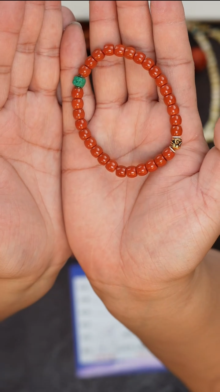 【闪购商品】南红玛瑙手串未镶嵌南红手串